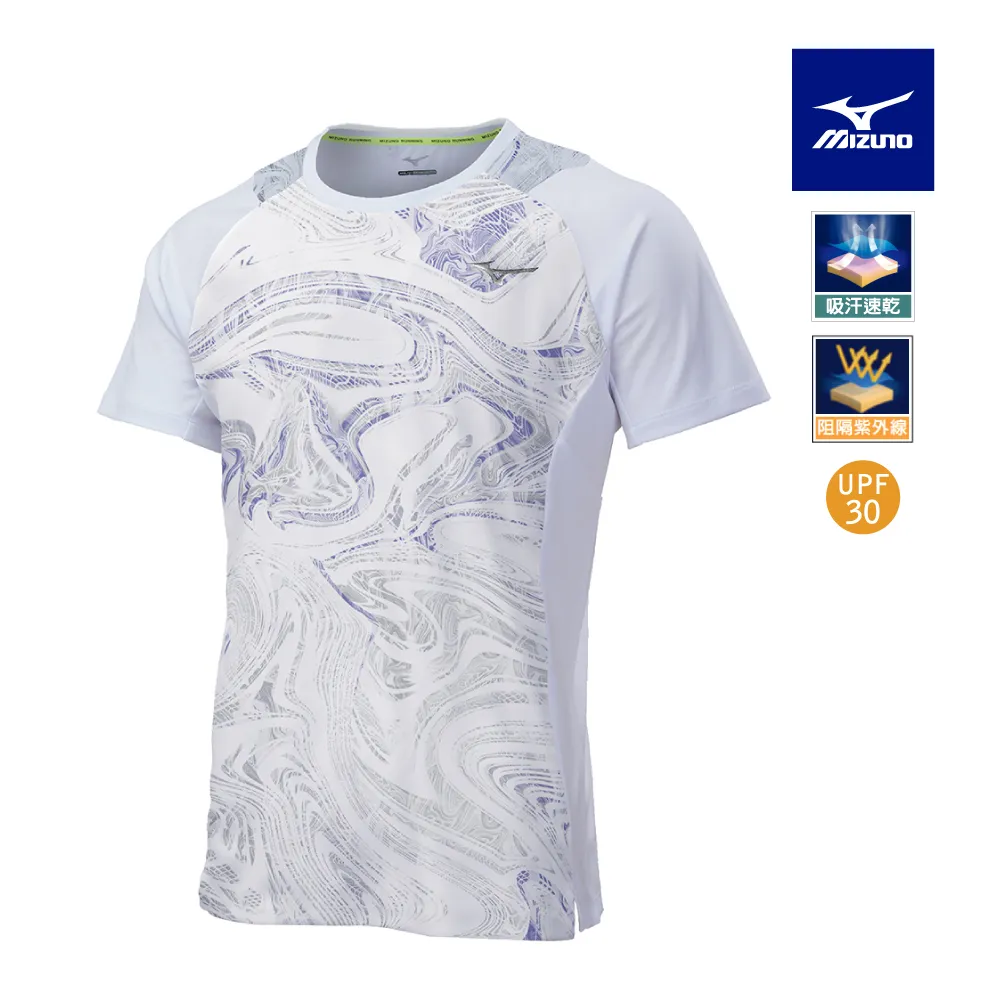 【MIZUNO 美津濃】男款路跑短袖T恤 J2TAB00109（黑） 歷史價格詳細信息