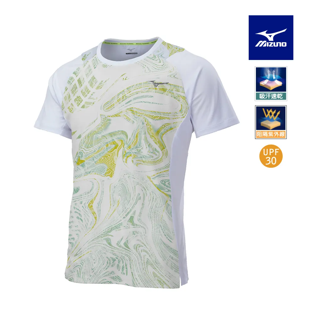 【MIZUNO 美津濃】男款路跑短袖T恤 J2TAB00109（黑） 歷史價格詳細信息