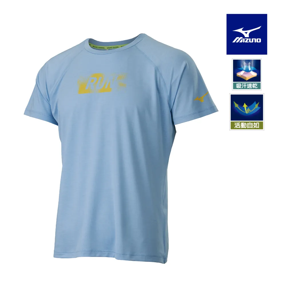 【MIZUNO 美津濃】男款路跑短袖T恤 J2TAB00109（黑） 歷史價格詳細信息