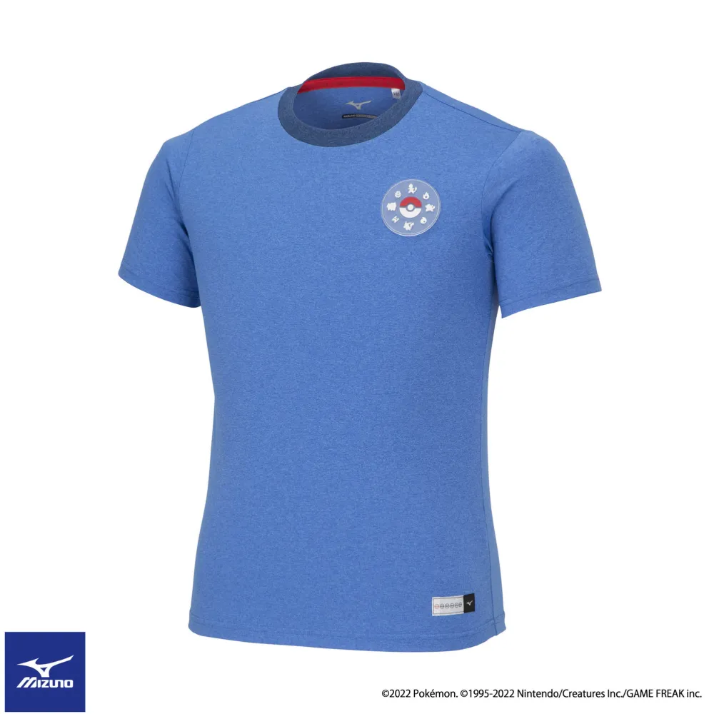 【美津濃MIZUNO】少年短袖T恤(寶可夢聯名) 32MA2P9523(月光藍) 歷史價格詳細信息