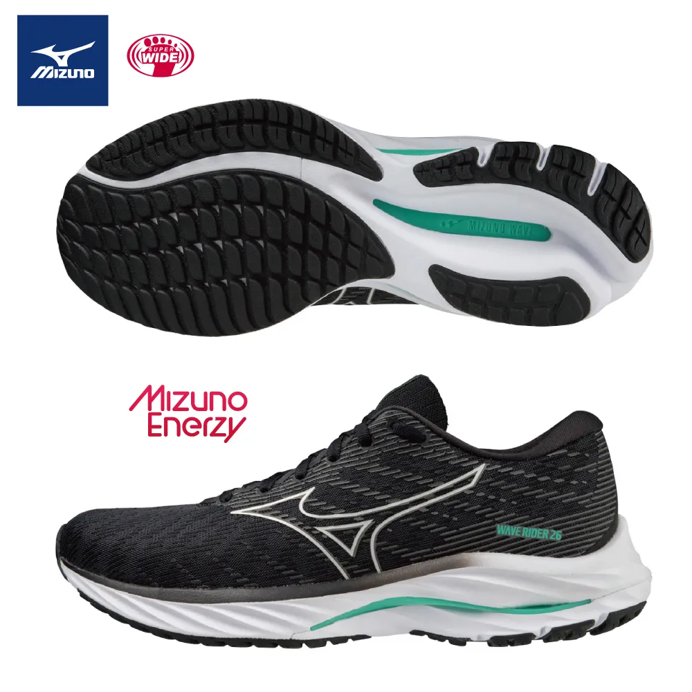 Mizuno Wave Rider 26 [J1GD220374] 女 慢跑鞋 一般型 運動 路跑 緩震 穩定 紫灰 歷史價格詳細信息