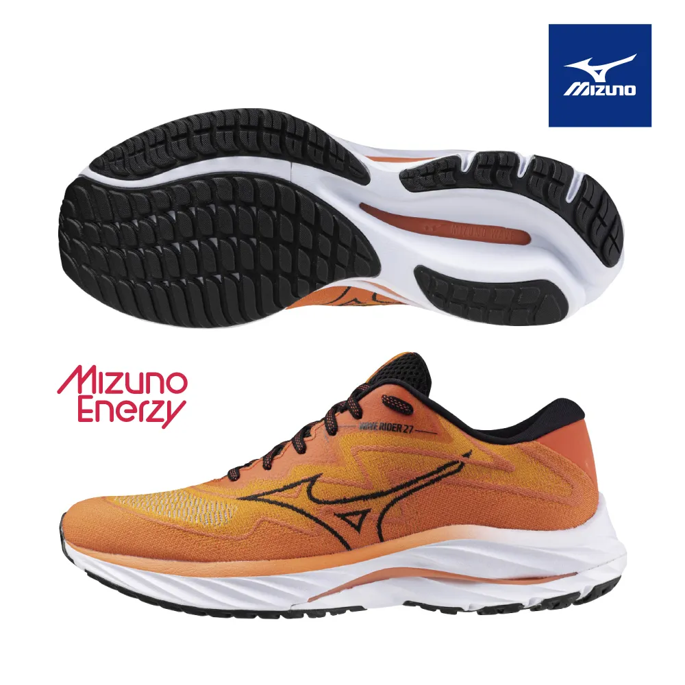 【MIZUNO 美津濃】WAVE RIDER 27 SSW 平織網布一般型超寬楦男款慢跑鞋 J1GC237653 歷史價格詳細信息
