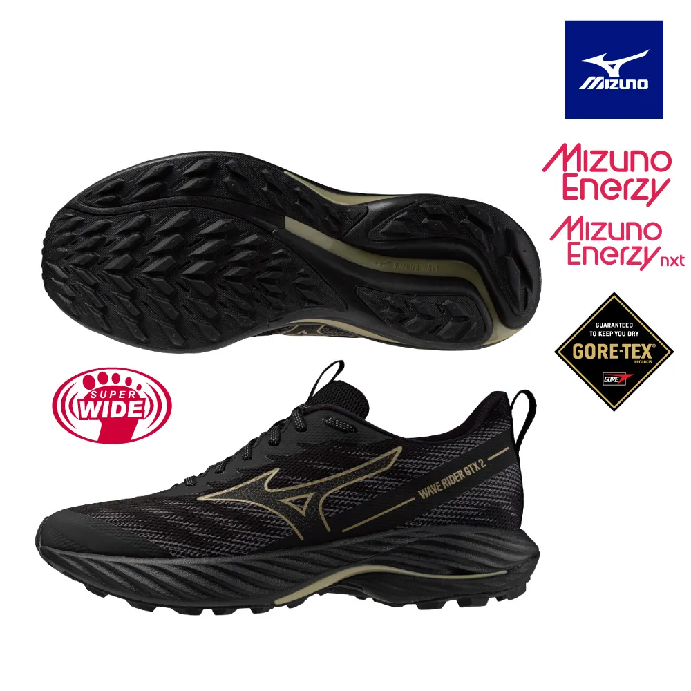 【MIZUNO 美津濃】WAVE RIDER GTX 一般型GORE-TEX男款慢跑鞋 J1GC227902 歷史價格詳細信息