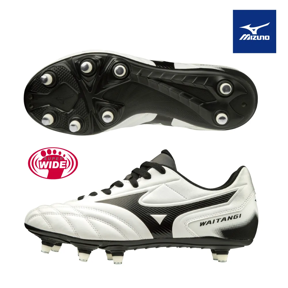 Mizuno 橄欖球鞋 Waitangi II CL 紅 白 超寬楦頭 美津濃 男鞋 【ACS】 R1GA2001-01 歷史價格詳細信息