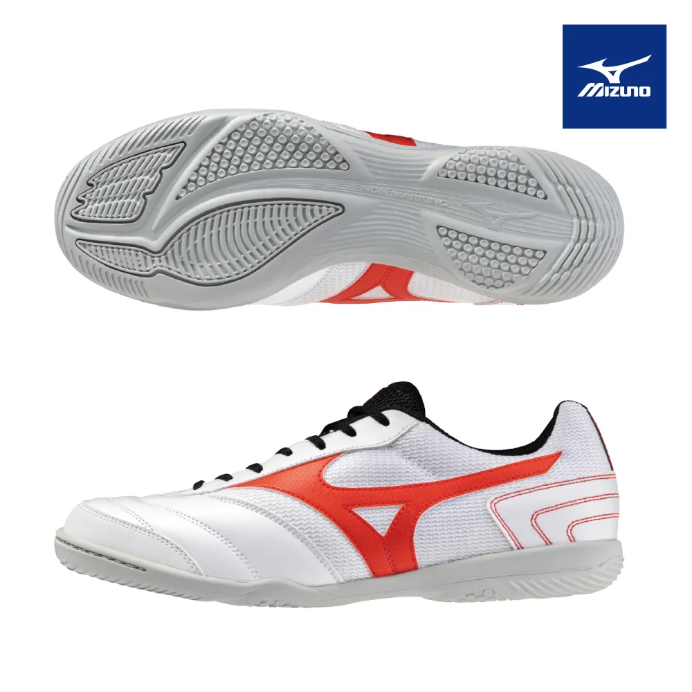 Mizuno Q1GA240391 MRL SALA CLUB IN 男 足球鞋 室內 白/紅【iSport愛運動】 歷史價格詳細信息