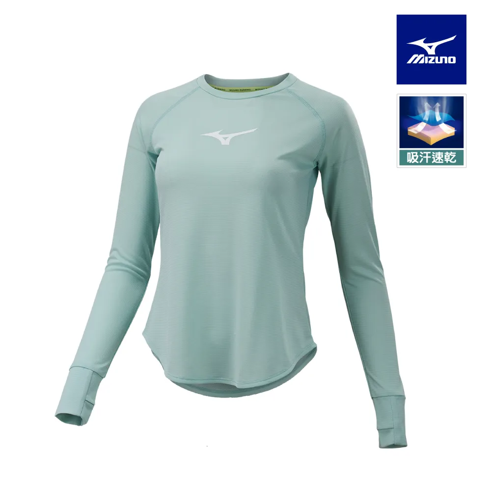 mizuno 路跑長袖上衣 T恤 排汗衣 J2TAB55233~04MA12 藍綠 ☆‧°小荳の窩 °‧☆㊣ 歷史價格詳細信息