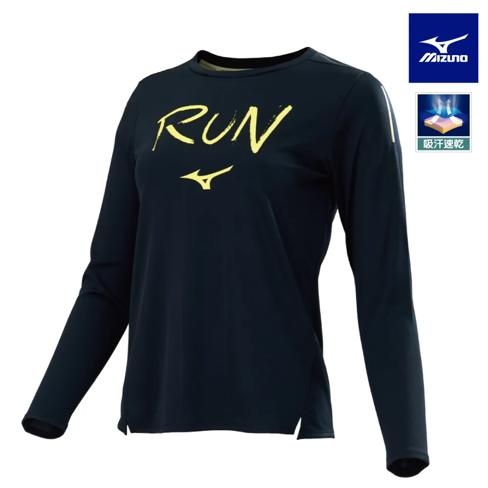【MIZUNO 美津濃】女款路跑長袖T恤 J2TAA73165（金粉紅） 歷史價格詳細信息