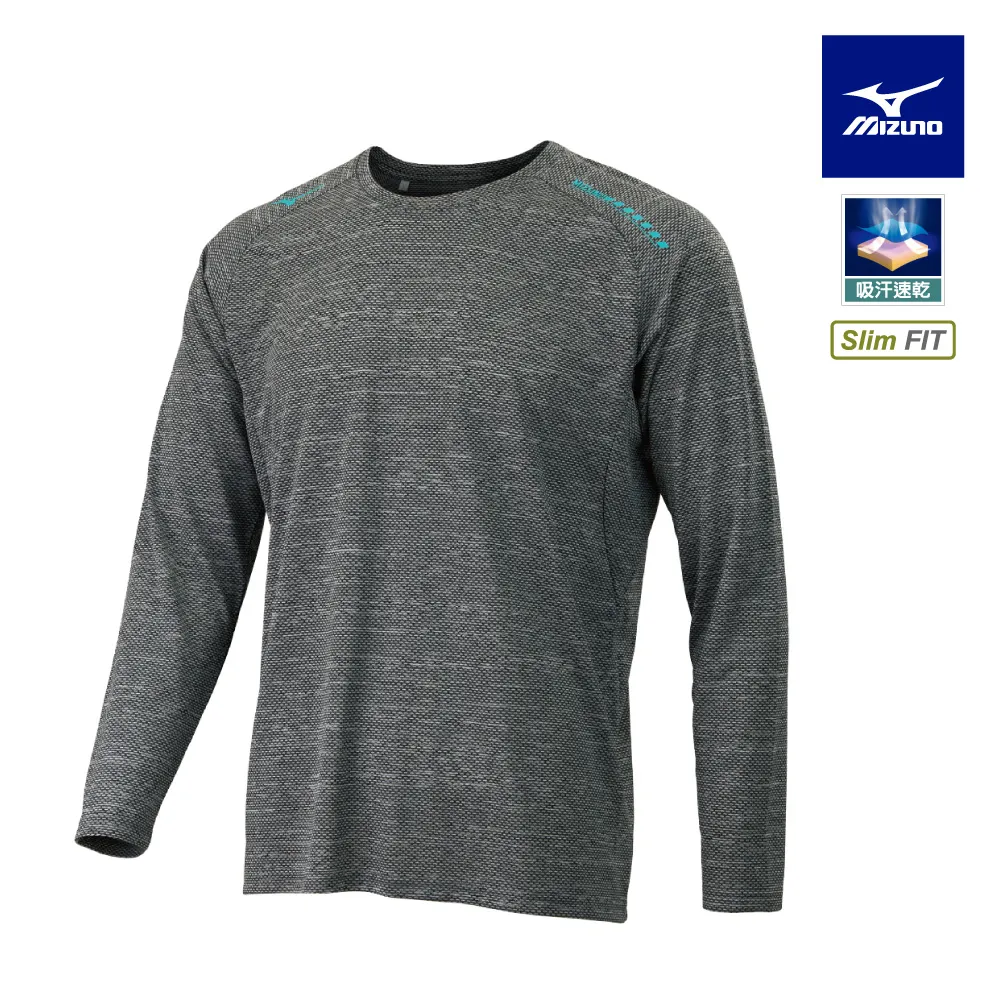 【MIZUNO 美津濃】Slim FIT 男款長袖POLO衫 32TAA51209（黑） 歷史價格詳細信息