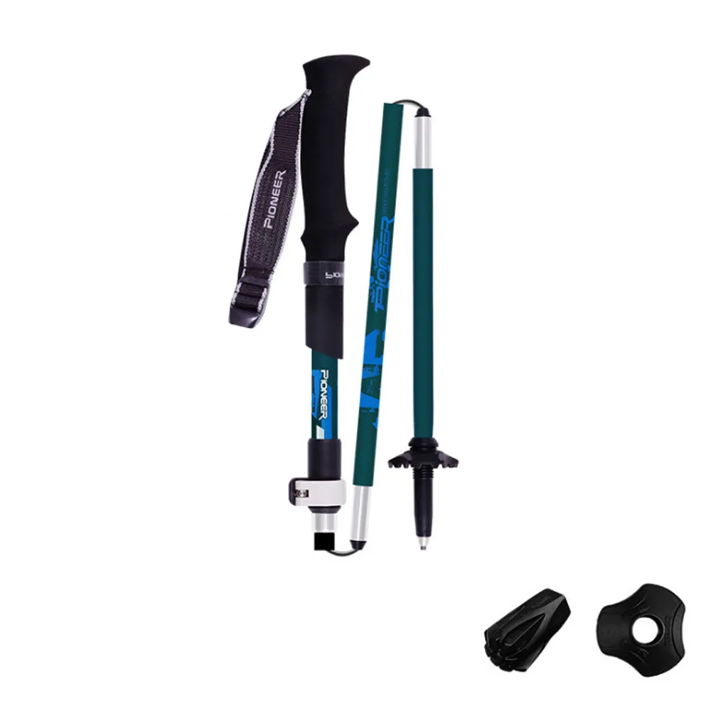 PUSH!戶外用品可伸縮拐杖老人杖手杖7075輕量鋁合金登山杖雞翅木手柄黑色P116 歷史價格詳細信息