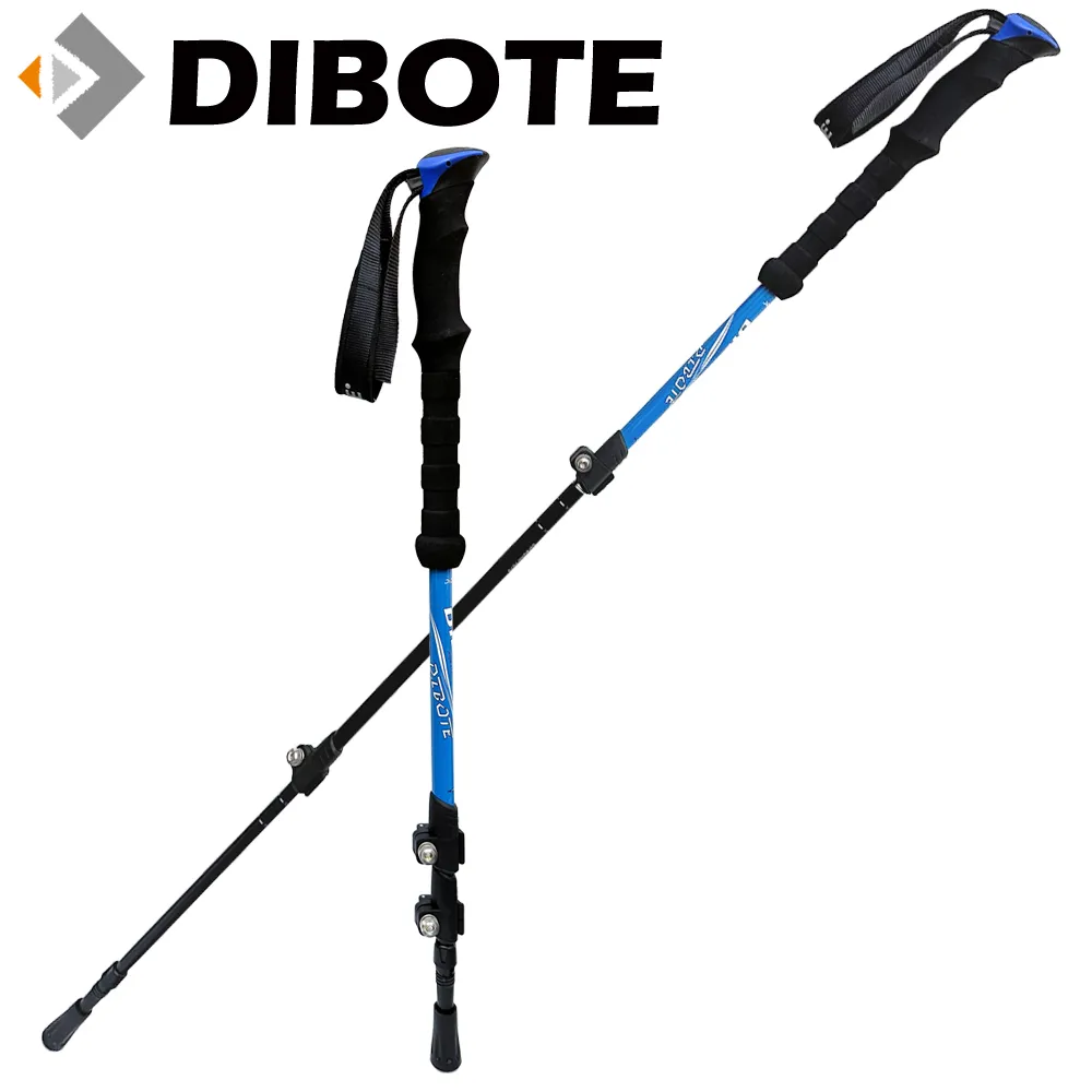 【迪伯特DIBOTE】7075鋁合金 三代外鎖式登山杖 (綠) 歷史價格詳細信息