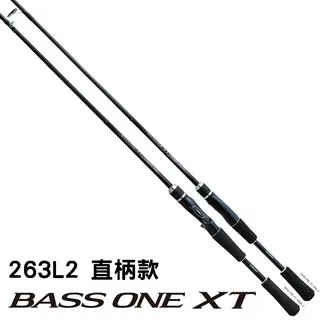 【SHIMANO】BASS ONE XT+ 263L-2 直柄 路亞竿(355126) 歷史價格詳細信息