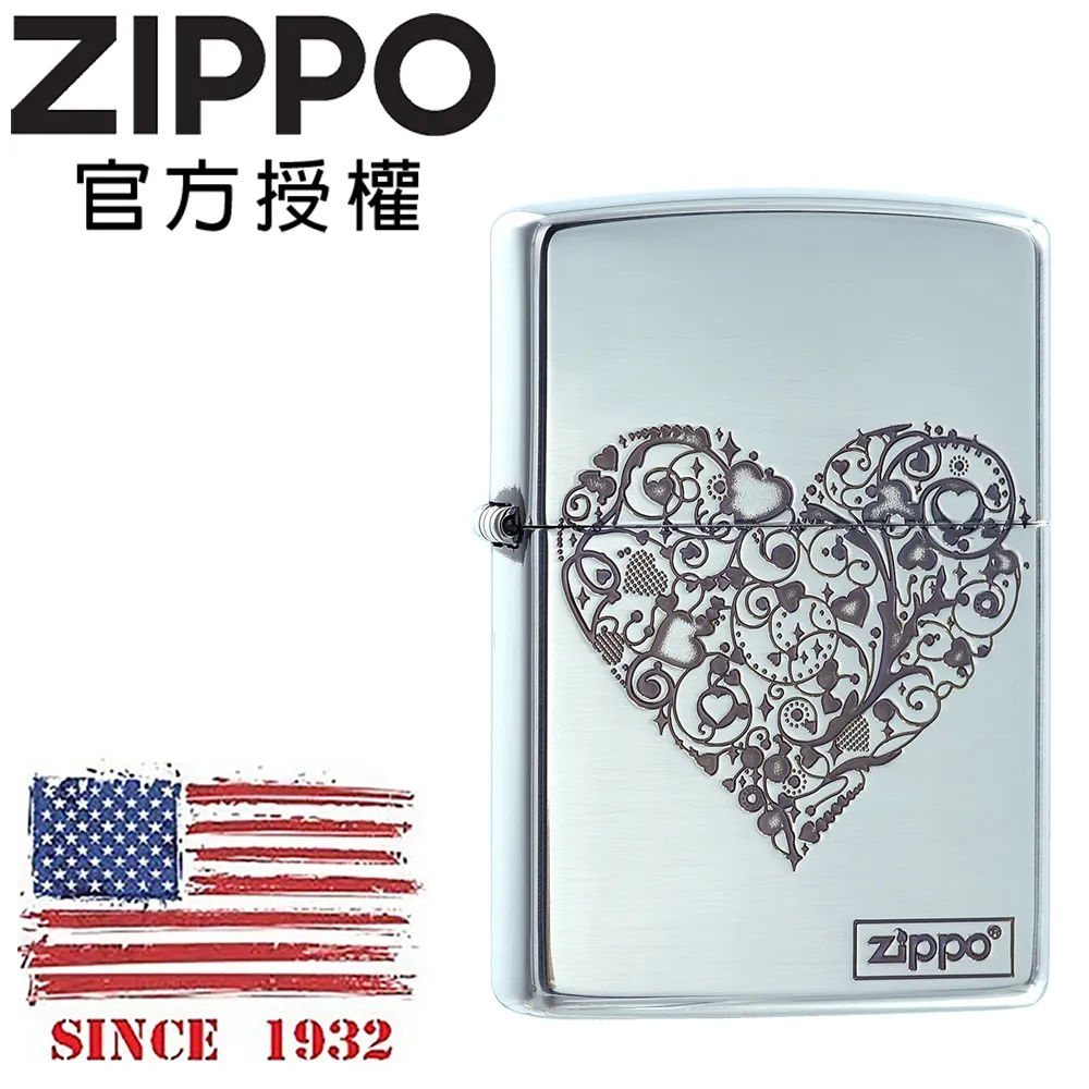 【Zippo】愛心光波-螢光-防風打火機(美國防風打火機) 歷史價格詳細信息