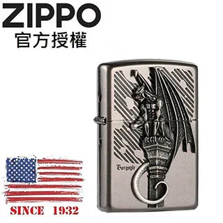ZIPPO 石像鬼雕像防風打火機 韓國設計 ZA-1-81A 歷史價格詳細信息