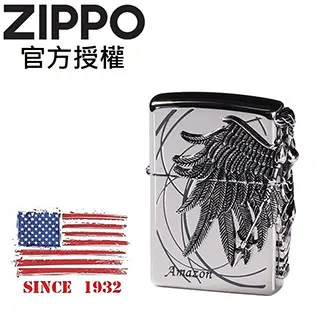 ZIPPO 亞馬遜女戰士(金色)防風打火機 韓國設計  ZA-1-36A 歷史價格詳細信息