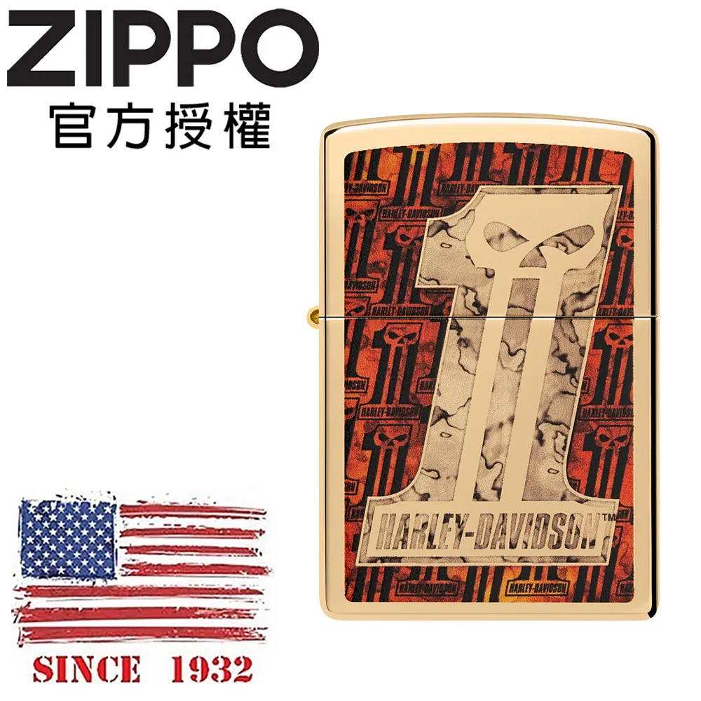 ZIPPO Harley Davidson Motor Flag 哈雷戴維森-立體引擎標誌防風打火機 歷史價格詳細信息