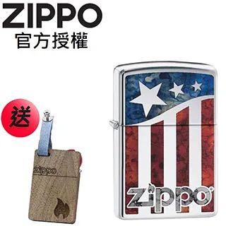 [ZIPPO] 美國國旗彩色圖案-染黑 歷史價格詳細信息