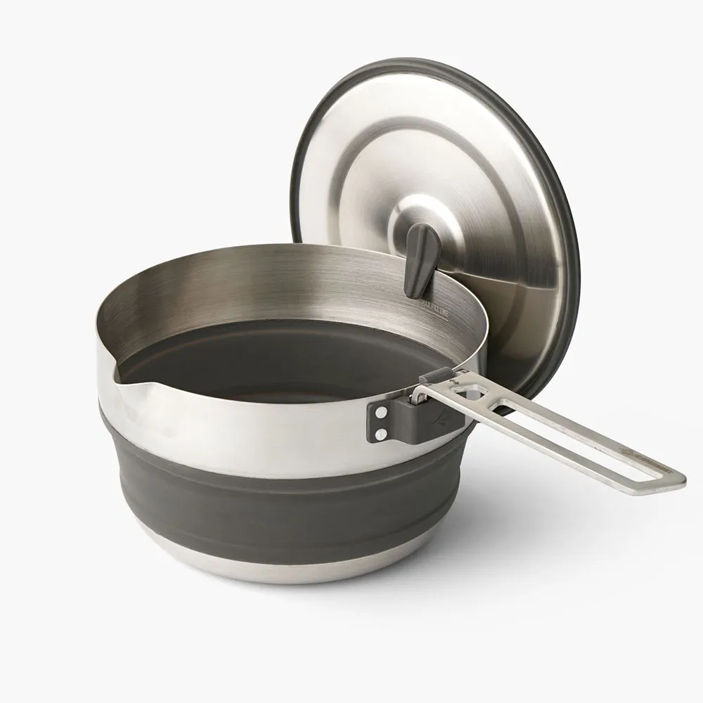 Sea to summit Detour不鏽鋼折疊煮鍋 1.8L-碳黑 歷史價格詳細信息