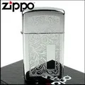 【Zippo】美系~光澤蝕刻Logo打火機+酒壺套組 歷史價格詳細信息