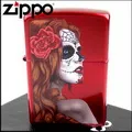 【ZIPPO】美系~Day of the Dead:Girl-亡靈節女孩圖案打火機 價格比較,價格查詢,歷史價格詳細信息