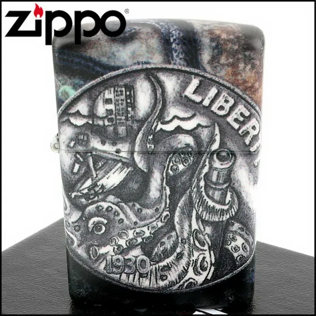 Zippo Pirate Ship 海盜船 5面印刷打火機 -創新540色印刷工藝 -ZIPPO 49355 歷史價格詳細信息