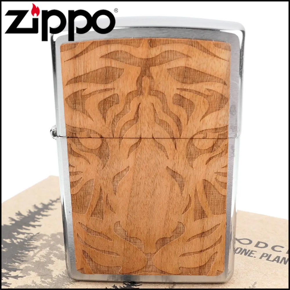 【ZIPPO】美系~WOODCHUCK-核桃木貼片打火機-買一顆！種一棵樹！ 歷史價格詳細信息