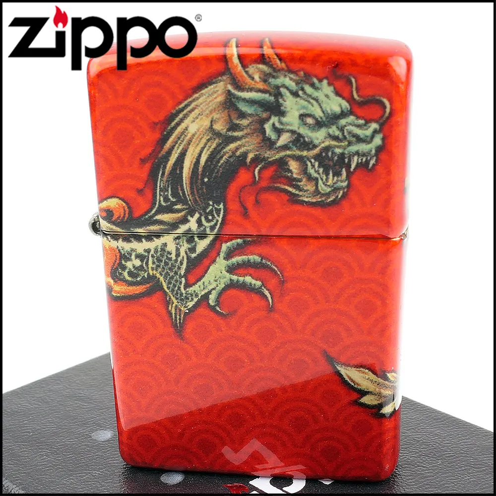【ZIPPO】美系~Dragon Design-龍圖案-540融合工法打火機 歷史價格詳細信息