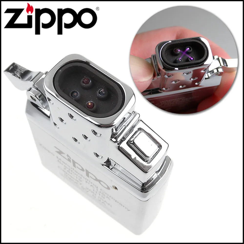 【Zippo】防風雙電弧機芯-雙擊按鈕點火-USB充電 歷史價格詳細信息