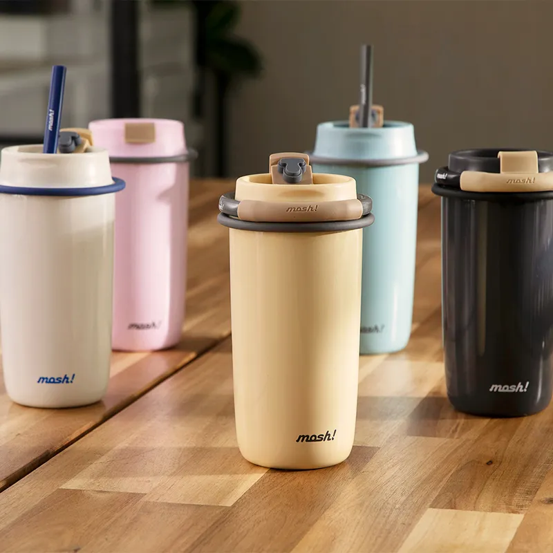 【日本mosh!】304不銹鋼兒童保溫杯 450ML(共3色 保溫瓶) 歷史價格詳細信息