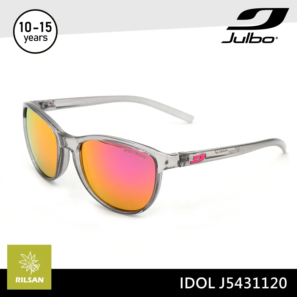 Julbo 青少年太陽眼鏡 IDOL J5431120 / 透明灰框 (PC 棕粉鍍膜鏡片) 歷史價格詳細信息
