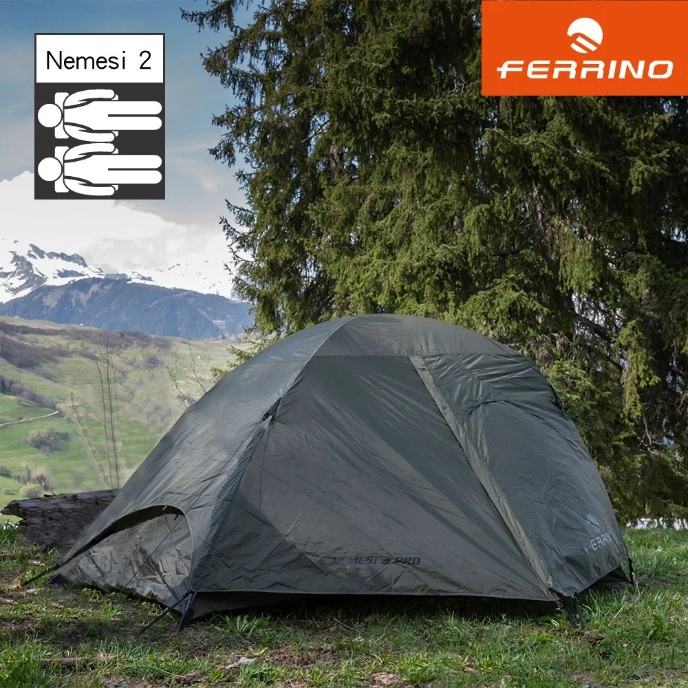 Ferrino Nemesi 1 Pro 輕量單人登山帳【軍綠】91211 歷史價格詳細信息
