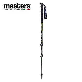 【義大利 masters】Eiger 艾格登山杖  2入特惠組 - 黑/綠 歷史價格詳細信息