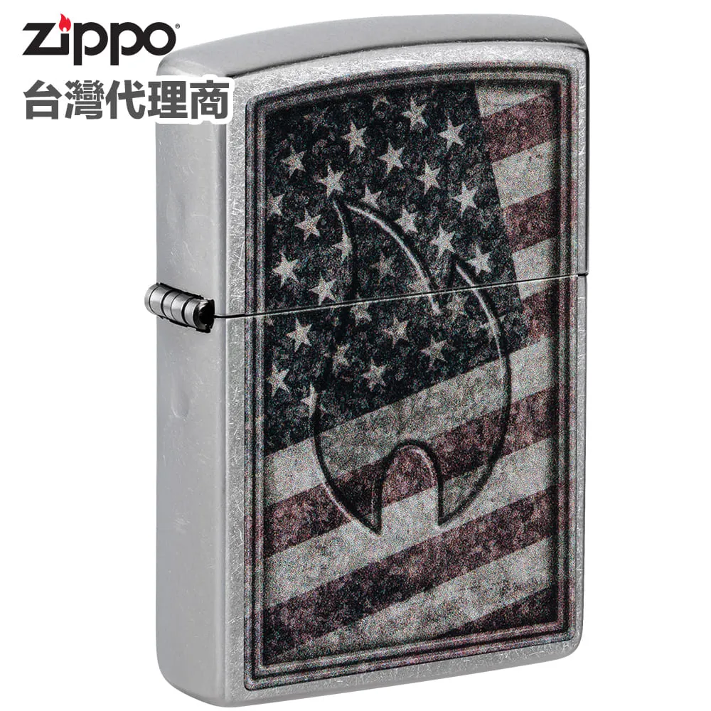 ZIPPO  AMERICANA DESIGN 美國火焰旗幟防風打火機 歷史價格詳細信息