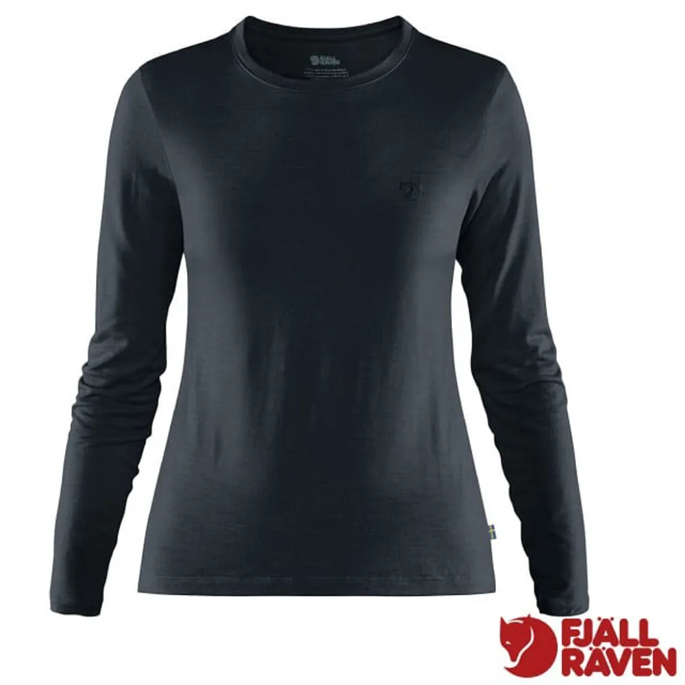 【瑞典 Fjallraven】小狐狸 男 Abisko Wool 長袖羊毛排汗衣.圓領長袖T恤/87194-555 暗深藍 歷史價格詳細信息