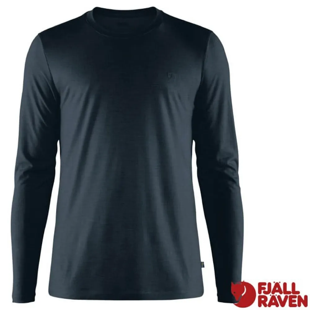 【瑞典 Fjallraven】小狐狸 男 Abisko Wool 長袖羊毛排汗衣.圓領長袖T恤/87194-555 暗深藍 價格比較,價格查詢,歷史價格詳細信息