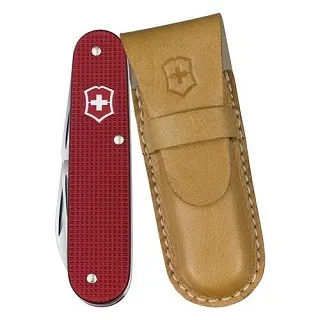 限量版＊維氏VICTORINOX Cadet Colors 軍校生系列金屬鋁柄紋面8用瑞士刀-橘色(0.2600.L1229)附刀套 歷史價格詳細信息