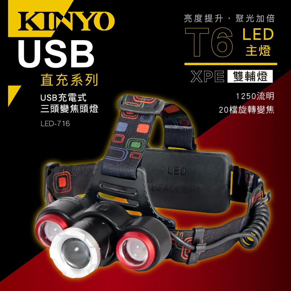 【KINYO】 USB充電式高亮度LED檯燈 歷史價格詳細信息