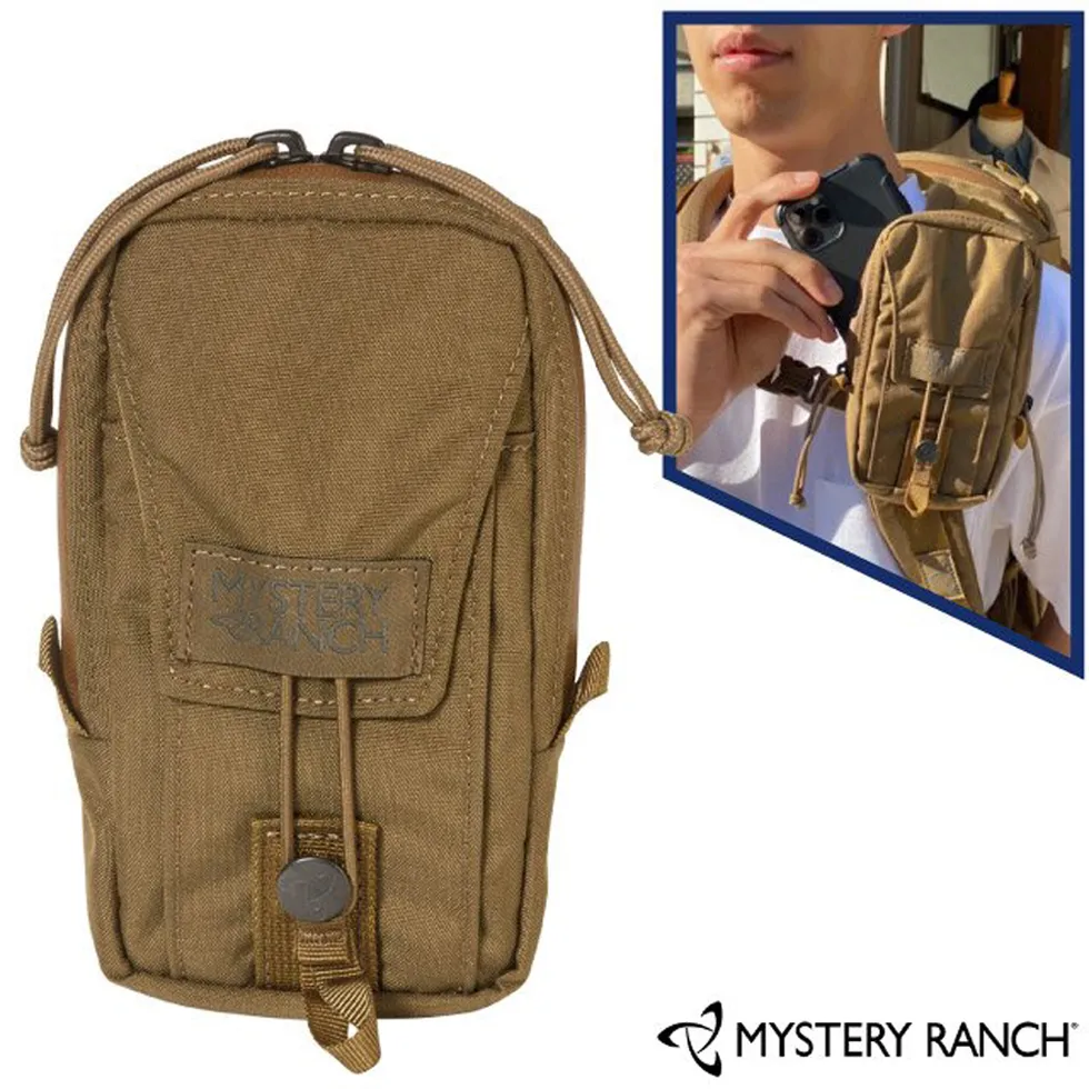 【Mystery Ranch 神秘農場】TECH HOLSTER 手機配件包.PALS織帶的MOLLE系統/113013 黑 歷史價格詳細信息