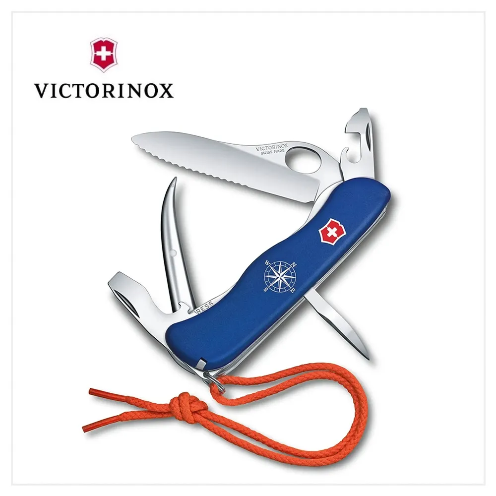 VICTORINOX 12用瑞士刀0.8503.2MW Skipper Pro 111mm/藍 歷史價格詳細信息