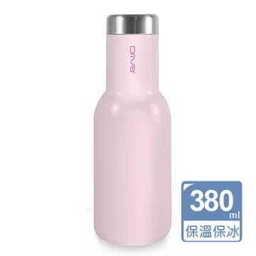 【Driver】時尚冷熱兩用瓶380ml-粉紅-雪人(聖誕節限定商品) 歷史價格詳細信息
