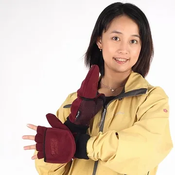 防寒 保暖 翻指手套 露指 半指 兩用 手套 保暖 毛絨手套 秋冬必備 透氣 多功能 萬用 歷史價格詳細信息