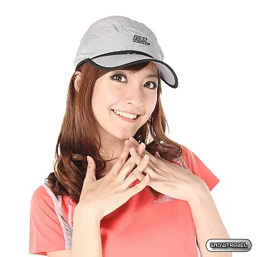 棒球帽∣抗UV透氣雙面棒球帽(淺灰配深灰)雙面可戴/附收納袋【SNOW TRAVEL 雪之旅】 歷史價格詳細信息