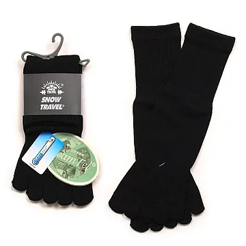 SNOWTRAVEL COOLMAX排汗快乾五指襪 5入(白色) 歷史價格詳細信息