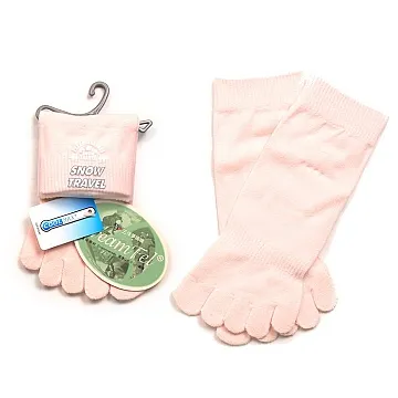 SNOWTRAVEL COOLMAX排汗快乾五指襪 5入(白色) 歷史價格詳細信息