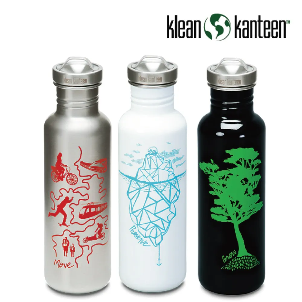 美國Klean Kanteen不鏽鋼瓶800ml-消光黑 歷史價格詳細信息