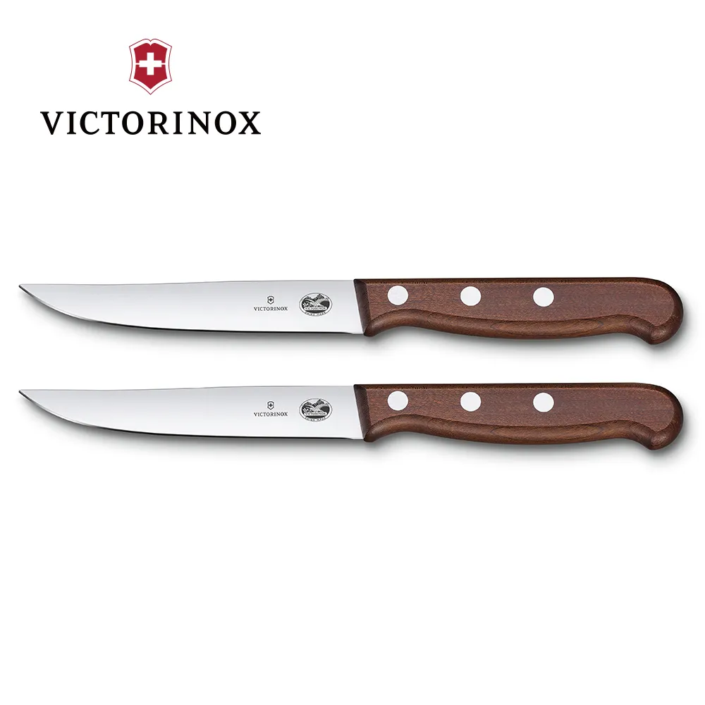 VICTORINOX 瑞士維氏 木製牛排刀(鋸齒)-胡桃木柄2入組 歷史價格詳細信息