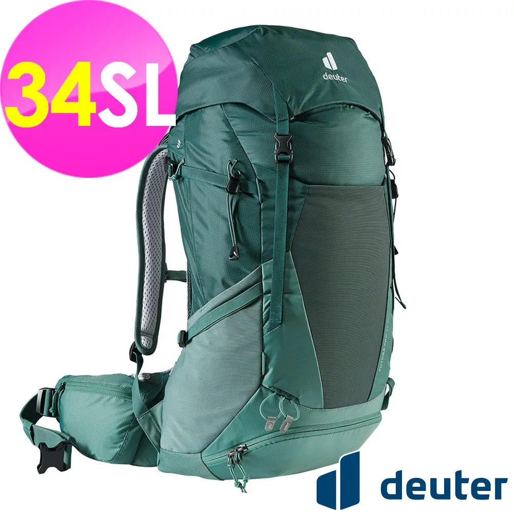【德國deuter】FUTURA PRO透氣網架背包34SL (3401021 岩漿紅/自助旅行/登山/健行/雙肩後背包) 歷史價格詳細信息