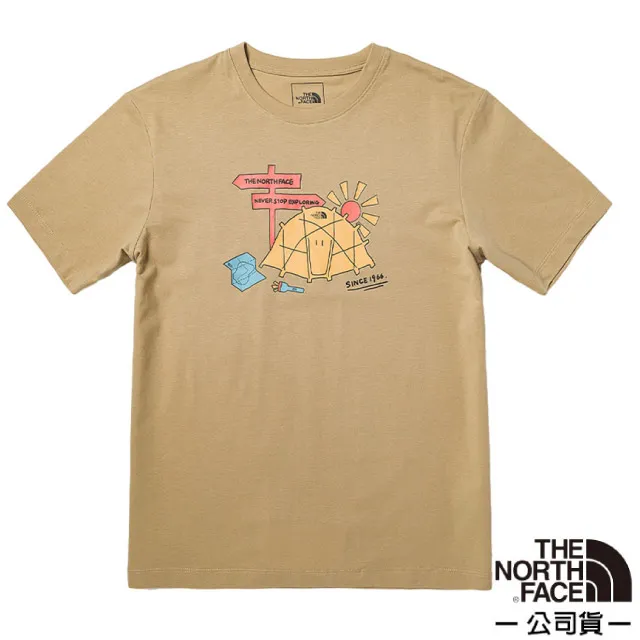 【美國 The North Face】男 吸濕排汗防潑水短袖T恤(亞洲版型).休閒衫/5374-JK3 黑色 V 歷史價格詳細信息