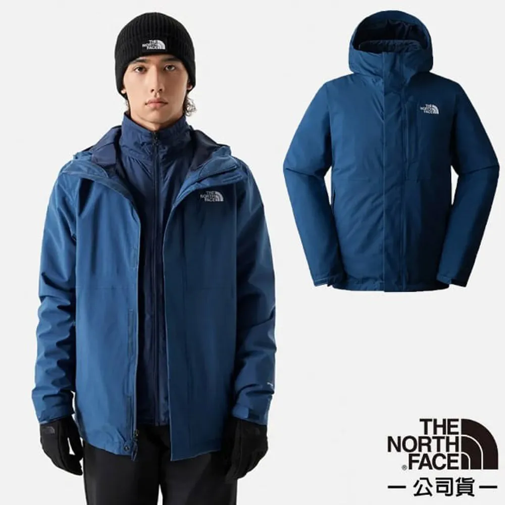 The North Face 男 防水透氣防風外套 深藍 NF0A2XTB1SK【GO WILD】 歷史價格詳細信息