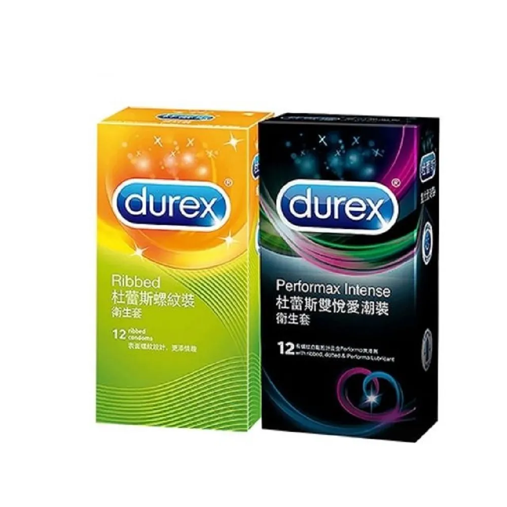 Durex杜蕾斯-雙悅愛潮12入+螺紋裝12入保險套 歷史價格詳細信息