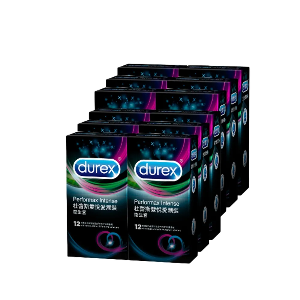 Durex杜蕾斯-雙悅愛潮裝12入+飆風碼3入保險套 歷史價格詳細信息